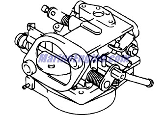 Evinrude Johnson OMC 5032201 - Carburetor, Upper (30)