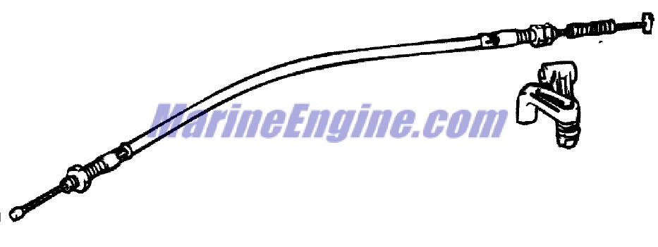 Evinrude Johnson OMC 5032255 - Cable Assemblyns Lk-out