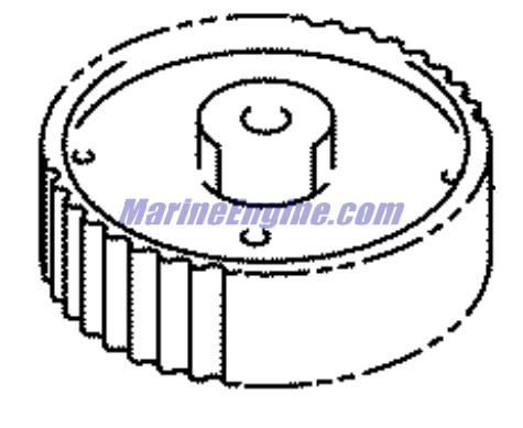 Evinrude Johnson OMC 5032445 - Pulley, Cam Timing