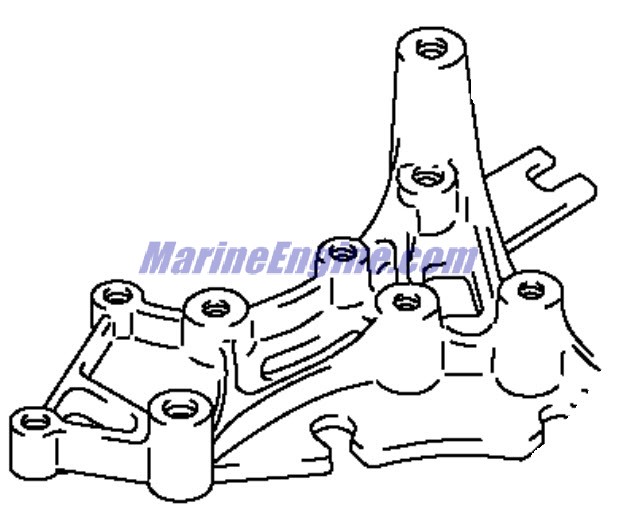 Evinrude Johnson OMC 5032718 - Stator Base