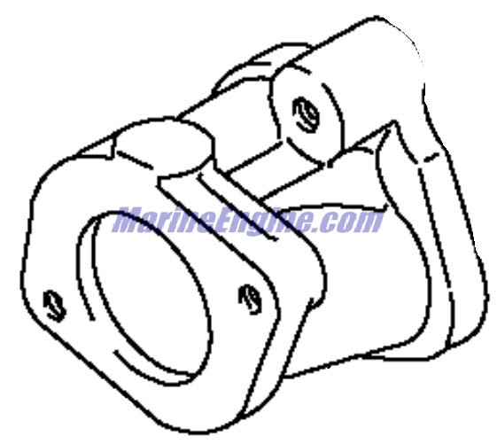 Evinrude Johnson OMC 5032720 - Inlet Manifold