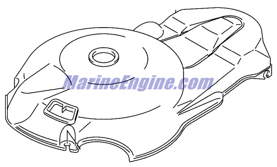 Evinrude Johnson OMC 5032851 - Ring Gear Cover