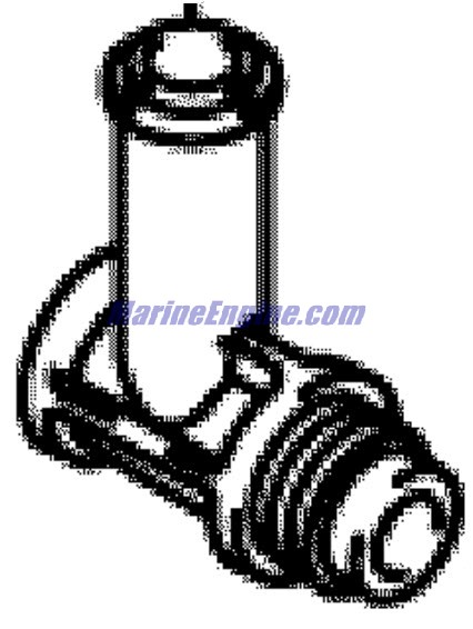 Evinrude Johnson OMC 5032910 - Water Return Pipe
