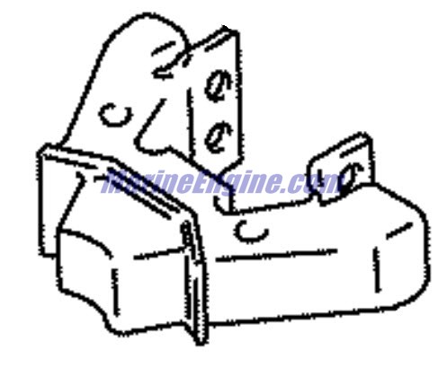 Evinrude Johnson OMC 5033182 - Mount Assembly, Lower