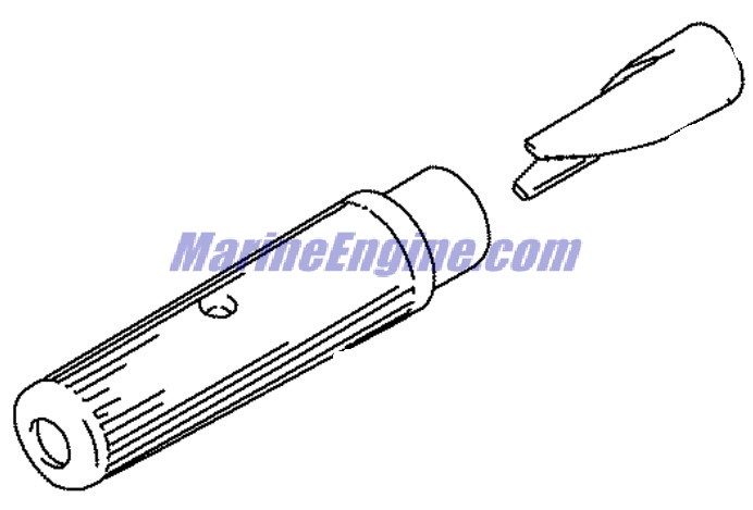 Evinrude Johnson OMC 5033215 - Handle Grip