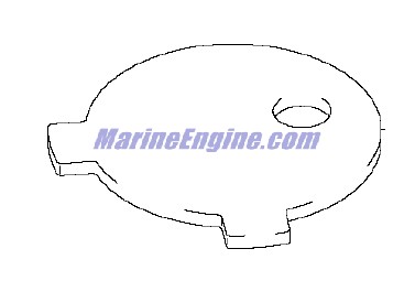 Evinrude Johnson OMC 5033376 - Plate