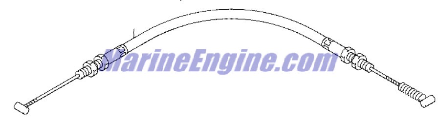 Evinrude Johnson OMC 5033387 - Cable Assembly, Nsi