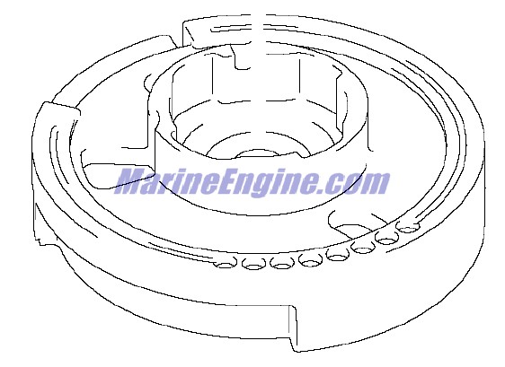 Evinrude Johnson OMC 5033402 - Flywheel Assembly