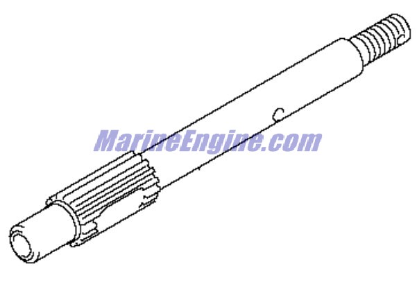 Evinrude Johnson OMC 5033499 - Propeller Shaft