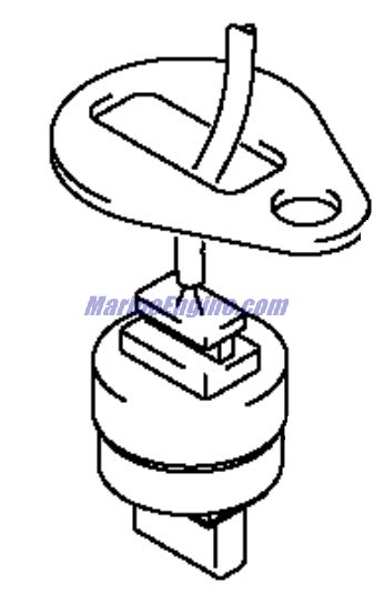 Evinrude Johnson OMC 5033507 - Sensor Assembly, Cyl.temp