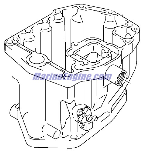 Evinrude Johnson OMC 5033520 - Oil Pan