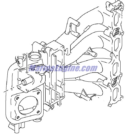 Evinrude Johnson OMC 5033535 - Intake Manifold