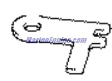 Evinrude Johnson OMC 5036448 - Throttle Cable Holder