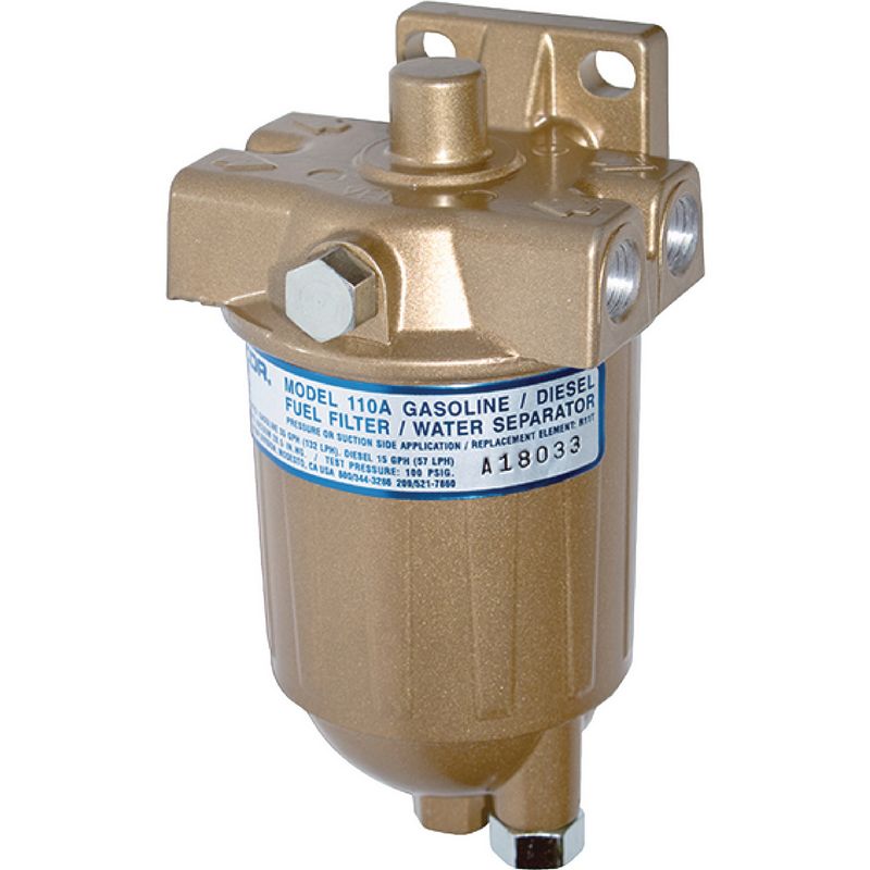 Racor Filter 110A - Fuel Filter Water Separator Gas or Diesel
