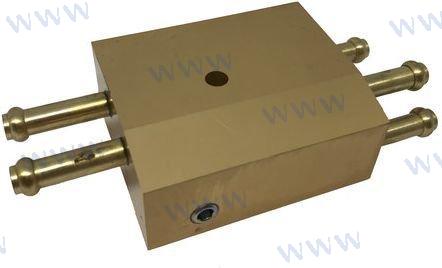 Recmar Marine PAF40-05100800EI - COOLER, FUEL (PAF40-05100800EI)