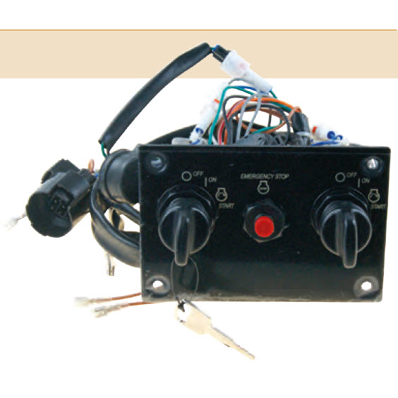 Recmar Marine REC37100-96J15 - SUZUKI DUAL IGNITION PANEL (REC37100-96J15)