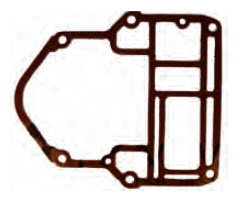 Recmar Marine REC3C8-01303-4 - ENGINE HOLDER GASKET (REC3C8-01303-4)