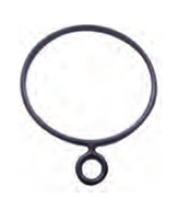 Recmar Marine REC6H4-14198-01 - RUBBER Exhaust Gasket (REC6H4-14198-01)