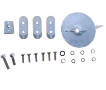 Recmar Marine RECKITY40-60AL - ALUMINIUM ANODE KIT (RECKITY40-60AL)