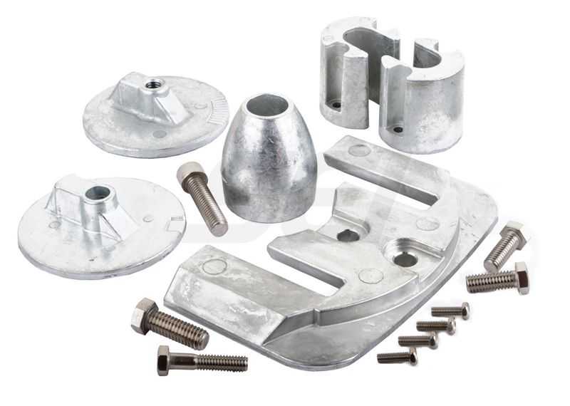 SEI Marine 90-128-71AK - Bravo III Anode Kit 2004 & below, Alum