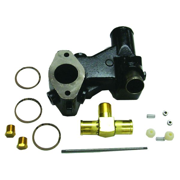 MerCruiser 260 MIE GM 350 V8 19811986 Thermostat Housing (Standard