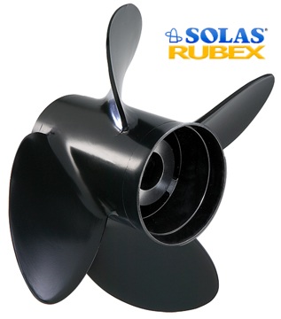 Solas Propeller Rubex 4E 4 Blade Aluminum Prop (w/o Hub) 19P 9513-143-19