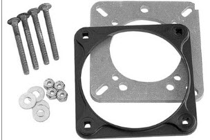 SeaStar Solutions HA5418 - Back Mount Kit for SeaStar Front Mount Helms Only