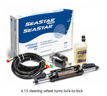 SeaStar Solutions HK7518A-3 - SeaStar Pro Hydraulic Steering Kit, 18\' - GROUND SHIP ONLY