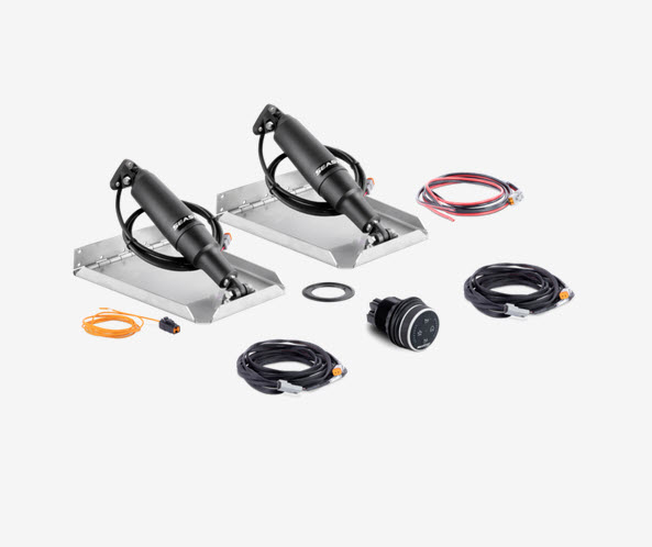 SeaStar Solutions STT3103R - Standard Trim Tab Kit, Standard Mount, 9X12 Tabs, 11.5 Inch Stroke