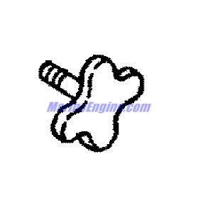 Mercury Quicksilver 10-16087 - Screw