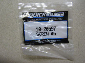 Mercury Quicksilver 10-20597 - Screw - Priced Individually