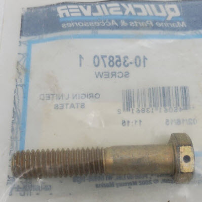 Mercury Quicksilver 10-35870 1 - Screw