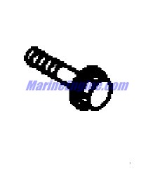 Mercury Quicksilver 10-852776018 - Bolt - Priced Individually