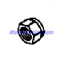 Mercury Quicksilver 11-39825 - Nut (1.250-12)