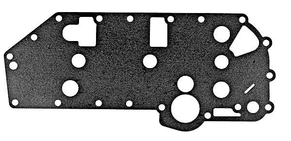 New Mercury Mercruiser Quicksilver Oem Part # 1034-9003A 2 Cover-Cyl Block
