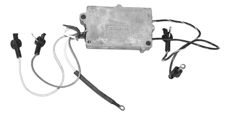 Mercury Quicksilver 332-4911A 2 - Switch Box Assembly