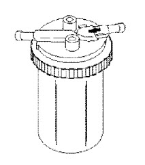 Mercury Quicksilver 35-826634T - Fuel Filter