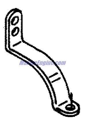 New Mercury Mercruiser Quicksilver Oem Part # 61897T Bracket