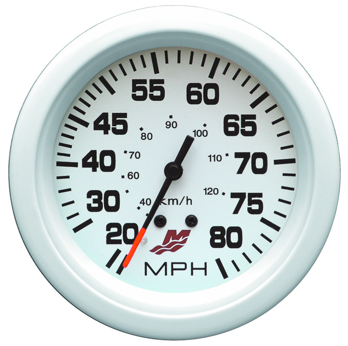 New Mercury Mercruiser Quicksilver Oem Part # 79-895285A21 Speedo 45Mph W//W