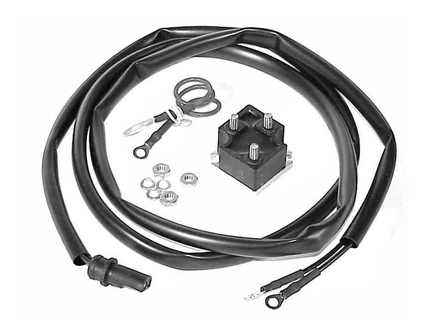 Mercury Marine Electrical Battery Charging Kit Parts