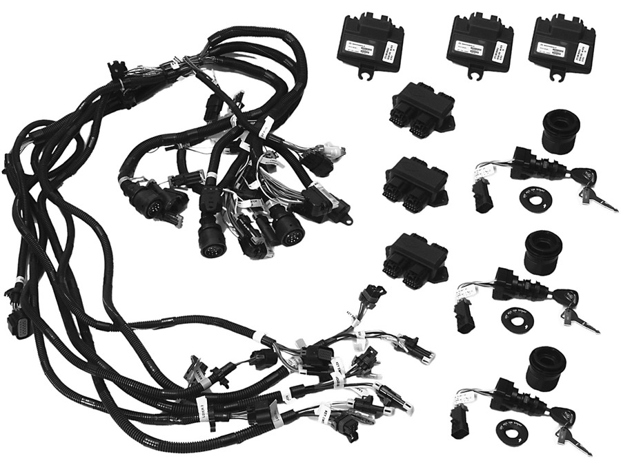 Mercury Marine Electrical Command Module Kit, Shadow Mode (Triple) Parts