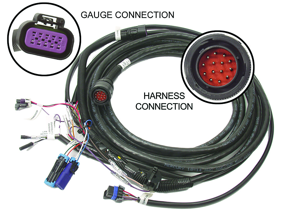 Mercury Optimax Remote Wiring Harness, 2006 Mercury Outboard Wiring Harness Color Code