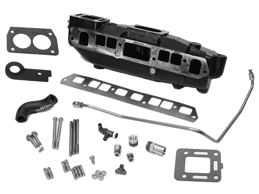 GM Marine Engine Gasket Quicksilver 33395 Exhaust Manifold Gasket