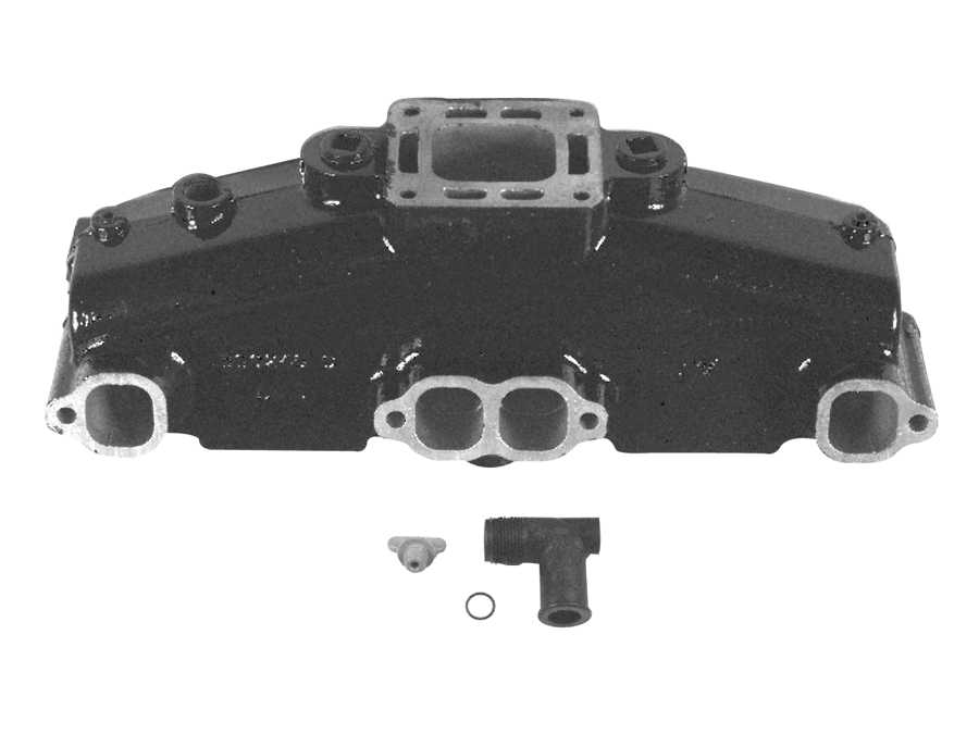 FOR VOLVO PENTA 5.0 5.7 L GL GXI RISER BLOCK V8 ELBOW GASKET MANIFOLD - Foto 11