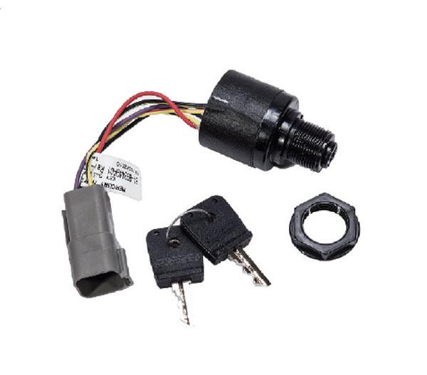 Mercury Quicksilver 87893449T01 Key Switch Assembly
