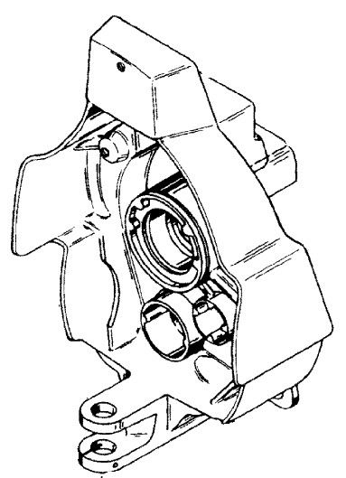 Mercury Quicksilver 8M0096216 - Gimbal Housing Mercury Quicksilver 8M0096216 - Gimbal Housing