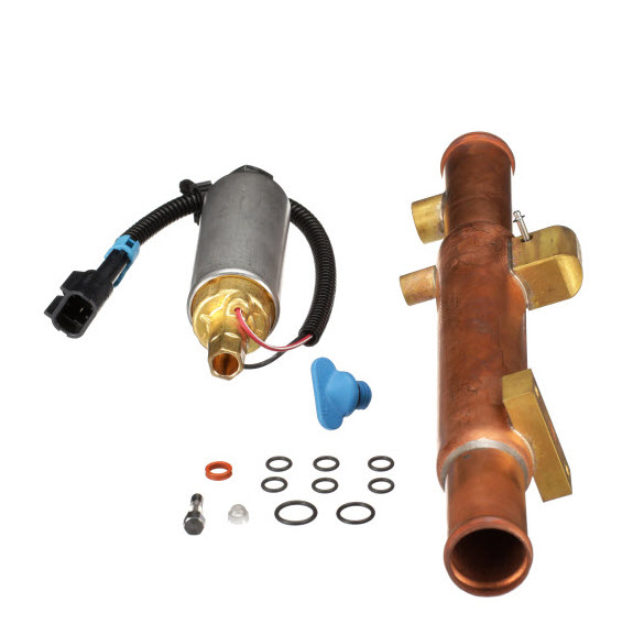 MerCruiser Black Scorpion 350 Mag MPI Fuel Pump & Fuel Cooler Parts