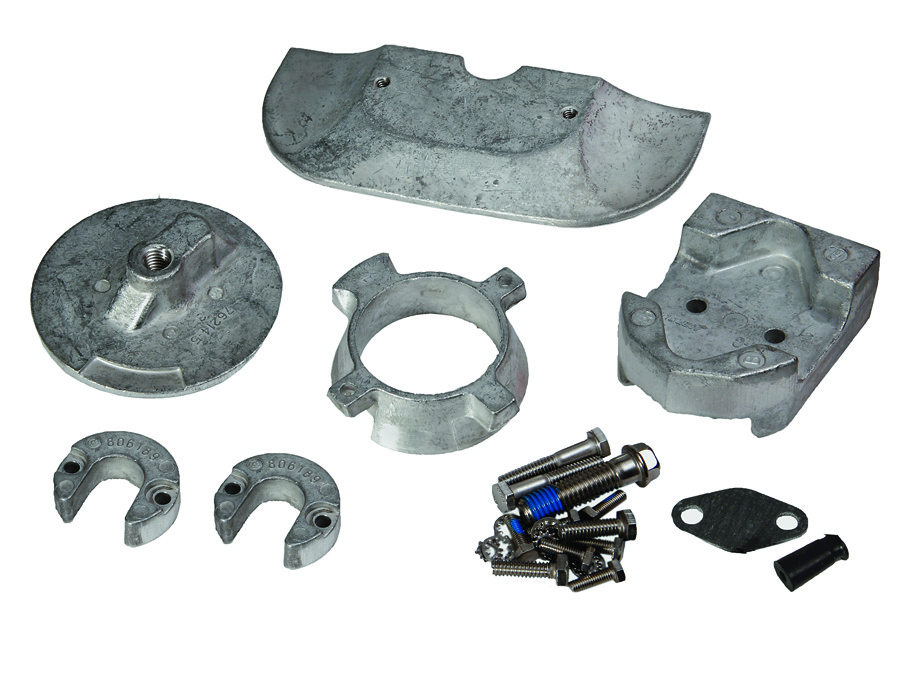 Mercruiser Alpha I Generation II Aluminum Anode Kit Alpha 1 Gen 2 Anode Kit NEW