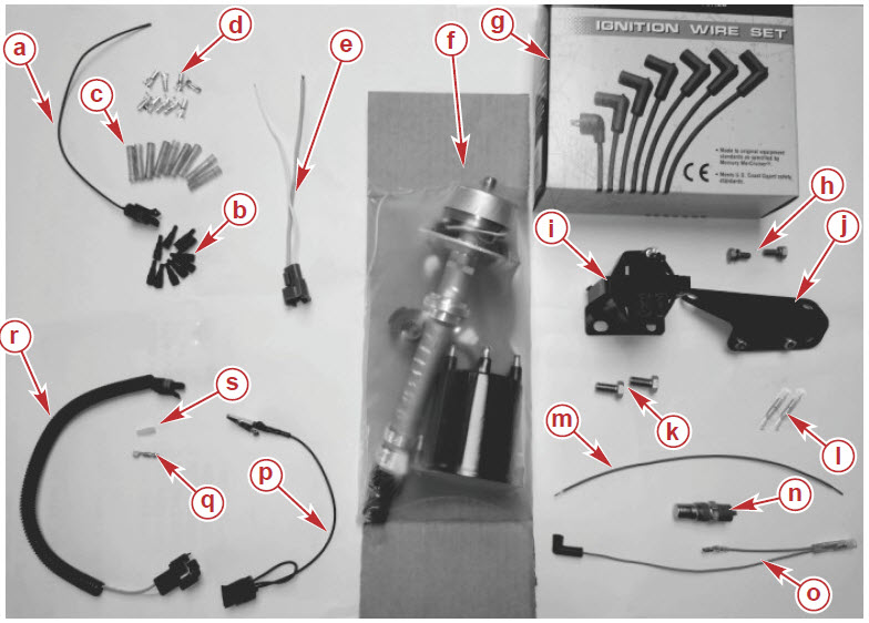 Mercury Quicksilver 988M0183359 ICM Replacement Kit, MerCruiser V6