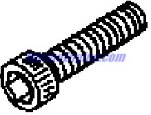 Mercury Quicksilver F1034 - SCREW